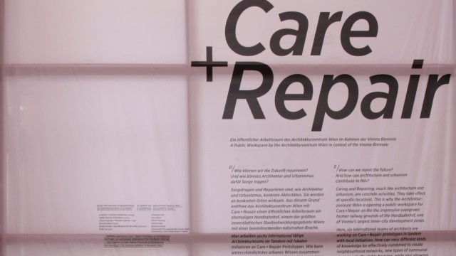 Care+Repair @ Vienna Biennale